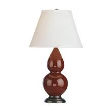  1657X - Oxblood Small Double Gourd Accent Lamp