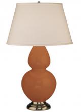  1675X - Pumpkin Double Gourd Table Lamp