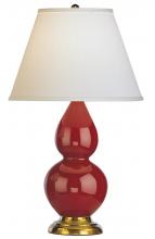  1687X - Oxblood Small Double Gourd Accent Lamp