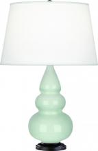  257X - Celadon Small Triple Gourd Accent Lamp