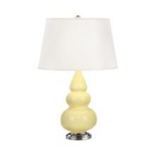  287X - Butter Small Triple Gourd Accent Lamp