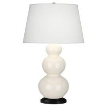  344X - Bone Triple Gourd Table Lamp