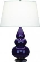  379X - Amethyst Small Triple Gourd Accent Lamp