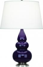  380X - Amethyst Small Triple Gourd Accent Lamp