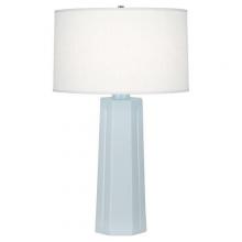  966 - Baby Blue Mason Table Lamp