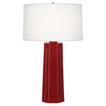  968 - Oxblood Mason Table Lamp