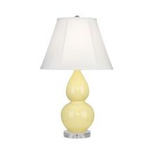  A616 - Butter Small Double Gourd Accent Lamp