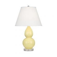  A616X - Butter Small Double Gourd Accent Lamp
