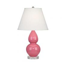  A619X - Schiaparelli Pink Small Double Gourd Accent Lamp