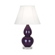  A767 - Amethyst Small Double Gourd Accent Lamp