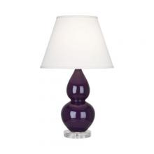  A767X - Amethyst Small Double Gourd Accent Lamp