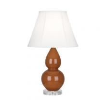  A779 - Cinnamon Small Double Gourd Accent Lamp
