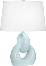  BB981 - Baby Blue Fusion Table Lamp