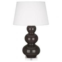  CF43X - Coffee Triple Gourd Table Lamp