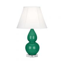  EG13 - Emerald Small Double Gourd Accent Lamp