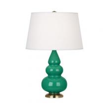  EG30X - Emerald Small Triple Gourd Accent Lamp
