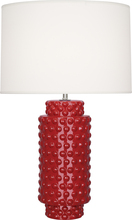  RR800 - Ruby Red Dolly Table Lamp