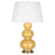  SU40X - Sunset Triple Gourd Table Lamp