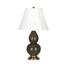  TE10 - Brown Tea Small Double Gourd Accent Lamp
