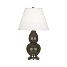  TE12X - Brown Tea Small Double Gourd Accent Lamp
