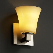 Justice Design Group CNDL-8921-10-AMBR-NCKL - Modular 1-Light Wall Sconce