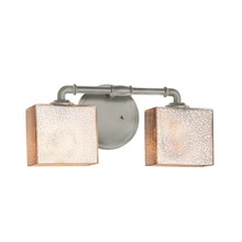  FSN-8462-55-MROR-NCKL - Bronx 2-Light Bath Bar