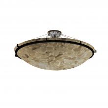  ALR-9687-35-DBRZ-LED6-6000 - 48" LED Semi-Flush Bowl w/ Ring