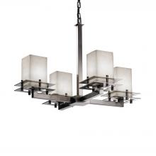  CLD-8100-15-NCKL-LED4-2800 - Metropolis 4-Light LED Chandelier