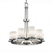  CLD-8766-10-NCKL-LED9-6300 - Dakota 9-Light Ring LED Chandelier