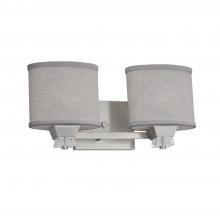  FAB-8472-30-GRAY-NCKL-LED2-1400 - Ardent 2-Light LED Bath Bar