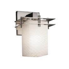  FSN-8171-15-WEVE-NCKL-LED1-700 - Metropolis 1-Light LED Wall Sconce (2 Flat Bars)