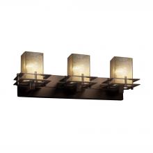  FSN-8173-15-MROR-DBRZ - Metropolis 3-Light Bath Bar