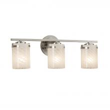  FSN-8453-10-WEVE-NCKL-LED3-2100 - Atlas 3-Light LED Bath Bar