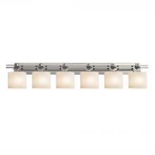  FSN-8506-30-OPAL-NCKL - Argyle 6-Light Bath Bar