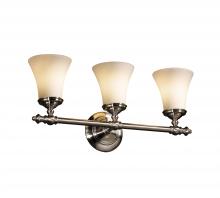  FSN-8523-20-OPAL-NCKL-LED3-2100 - Tradition 3-Light LED Bath Bar