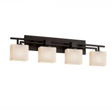  FSN-8704-55-OPAL-DBRZ - Aero 4-Light Bath Bar