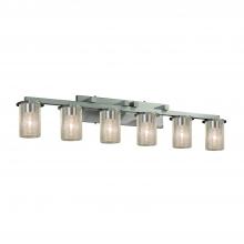  FSN-8786-10-SEED-NCKL-LED6-4200 - Dakota 6-Light LED Bath Bar