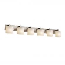  FSN-8926-30-OPAL-NCKL-LED6-4200 - Modular 6-Light LED Bath Bar