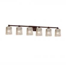  GLA-8436-26-CLRT-DBRZ - Regency 6-Light Bath Bar