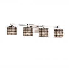  WGL-8424-30-GRCB-NCKL - Tetra 4-Light Bath Bar