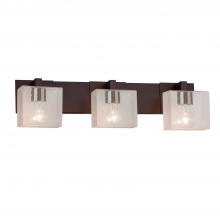  FSN-8923-55-SEED-DBRZ - Modular 3-Light Bath Bar