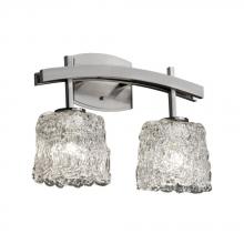 Justice Design Group GLA-8592-20-LACE-DBRZ - Archway 2-Light Bath Bar