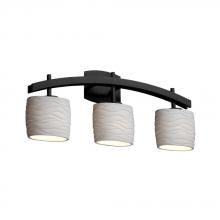  POR-8593-10-WAVE-CROM - Archway 3-Light Bath Bar