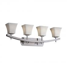 Justice Design Group POR-8594-10-WAVE-CROM - Archway 4-Light Bath Bar