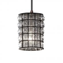  WGL-8815-10-GRCB-ABRS-RIGID - Mini 1-Light Pendant