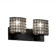 Justice Design Group WGL-8922-10-SWCB-CROM - Modular 2-Light Bath Bar