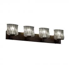  WGL-8924-10-GRCB-DBRZ - Modular 4-Light Bath Bar