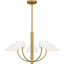  PNY5028BRG - Penley 5-Light Brushed Gold Chandelier