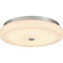  QFL6787BN - Cherbury Brushed Nickel Flush Mount