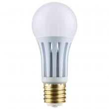  S11490 - 10/22/34 Watt PS25 LED Three-Way Lamp; E39d Mogul Base; 2700K; White Finish; 120 Volt